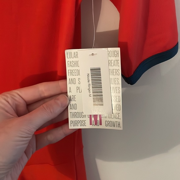 NWT Lularoe Nicole Dress - Picture 3 of 4